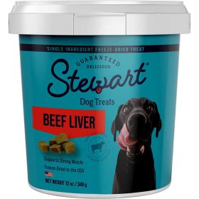 Stewart Pro-Treat Freeze Dried Beef Liver 12 ounces