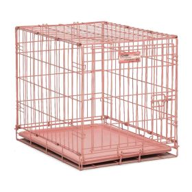 iCrate Single Door Dog Crate (Color: Pink)