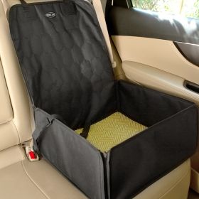 Pet Car Travel Rear Seat Cushion Dog Travel Toilet (Option: KC60 Dog Basket Velcro Style)