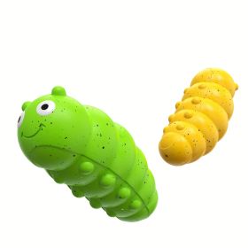 Pet Toys New Teething Dog With A Weird Barking Bug Pet Toys Self Hi Toy Pet Supplies (Color: Green)