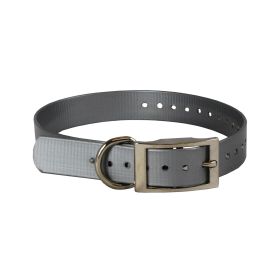 Replacement Collar Strap 1" (Color: Silver)