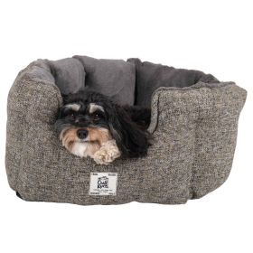 Chill Kuzzi FIR Round Bed (Color: Grey)