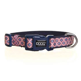 Neoprene Dog Collar Gromit (Color: Blue/Pink)