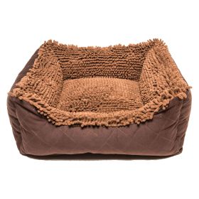 Dirty Dog Lounger Bed (Color: Brown)