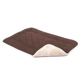 Pet Cotton Canvas Sleeper Cushion (Color: Espresso)