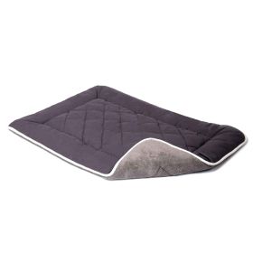 Pet Cotton Canvas Sleeper Cushion (Color: Pebble Grey)