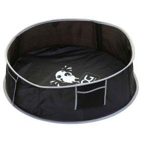 Pop-Up Dog Pool (Color: Black)