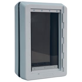 Ruff-Weather Pet Door (Color: Grey)