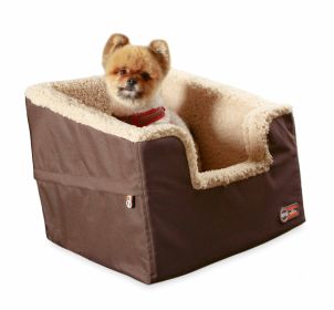 Bucket Booster Pet Seat Collapsible Rectangle (Color: Tan)