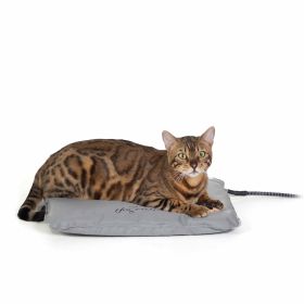 Lectro-Soft Outdoor Heated Pet Bed (Color: Gray)