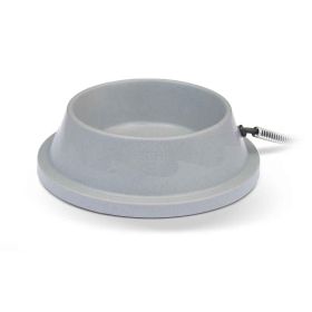 Pet Thermal Bowl (Color: Gray)