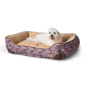 Self-Warming Lounge Sleeper (Color: Brown)