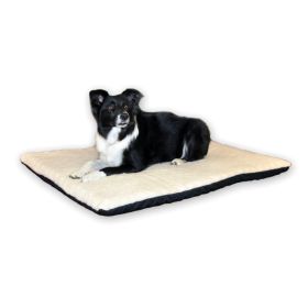 Ortho Thermo Pet Bed (Color: White / Green)