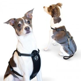 Travel Safety Pet Harness (Color: Black)