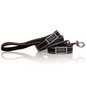 Neoprene Dog Leash Lassie (Color: Black)