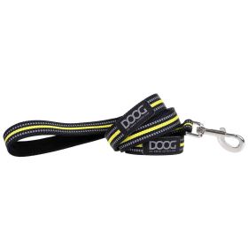 Neoprene Dog Leash Bolt Neon (Color: Black/Yellow)