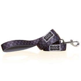 Neoprene Dog Leash Odie (Color: Black/Purple/Yellow)