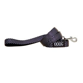 Neoprene Dog Leash Pongo (Color: Black/White Polka Dot)