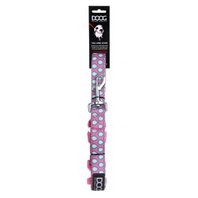 Neoprene Dog Leash Luna (Color: Pink/Blue)