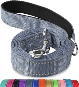 Reflective Dog Pet Hand Holding Rope (Option: Gray-150x25mm)