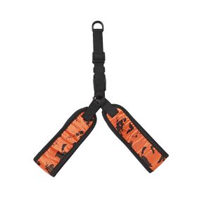 Pet Traction Chest Strap Large, Medium And Small Dogs Hand Holding Rope (Option: Orange-S)