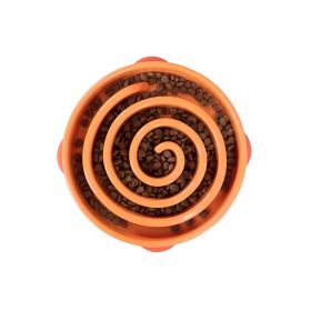 Fun Feeder Slo-Bowl Swirl (Color: Orange)