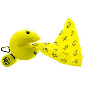 Portable Hygienic Pooper Scooper (Color: Yellow)