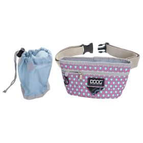 Treat and Training Pouch (Color: Pink/Tear Drops)