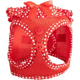 Red Polka Dot Ruffle (size: 2X-Large)