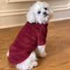 Soft Plush Pullover Burgundy  NEW 2023