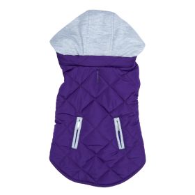 Weekender Dog Sweatshirt Hoodie - Purple (size: X-Large)