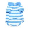 Polos Striped - Blue Niagra & White