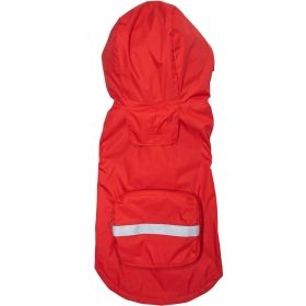 Packable Raincoat - Red (size: X-Small)