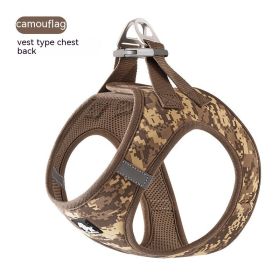 Fashion Small Dog Teddy Vest (Option: Love Brown Camouflage-2XS)