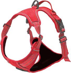 Venture Paw Harness (Color: Crimson, size: large)