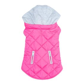 Weekender Dog Sweatshirt Hoodie - Pink (size: medium)