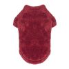 Soft Plush Pullover Burgundy  NEW 2023